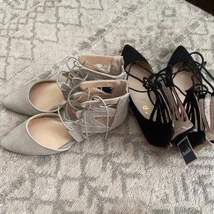 Strappy flats. New W/T size 7 1/2